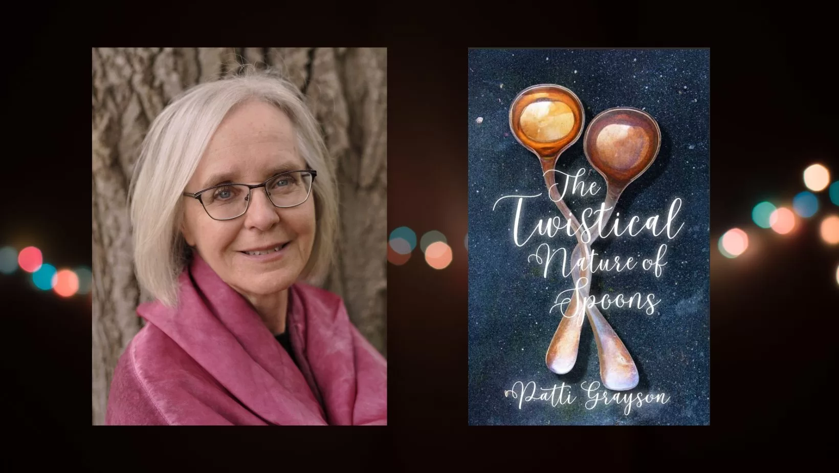 Patti Grayson author of the Twistical Nature of Spoons